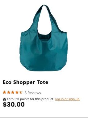 NWT Lug Eco Shopper in Green